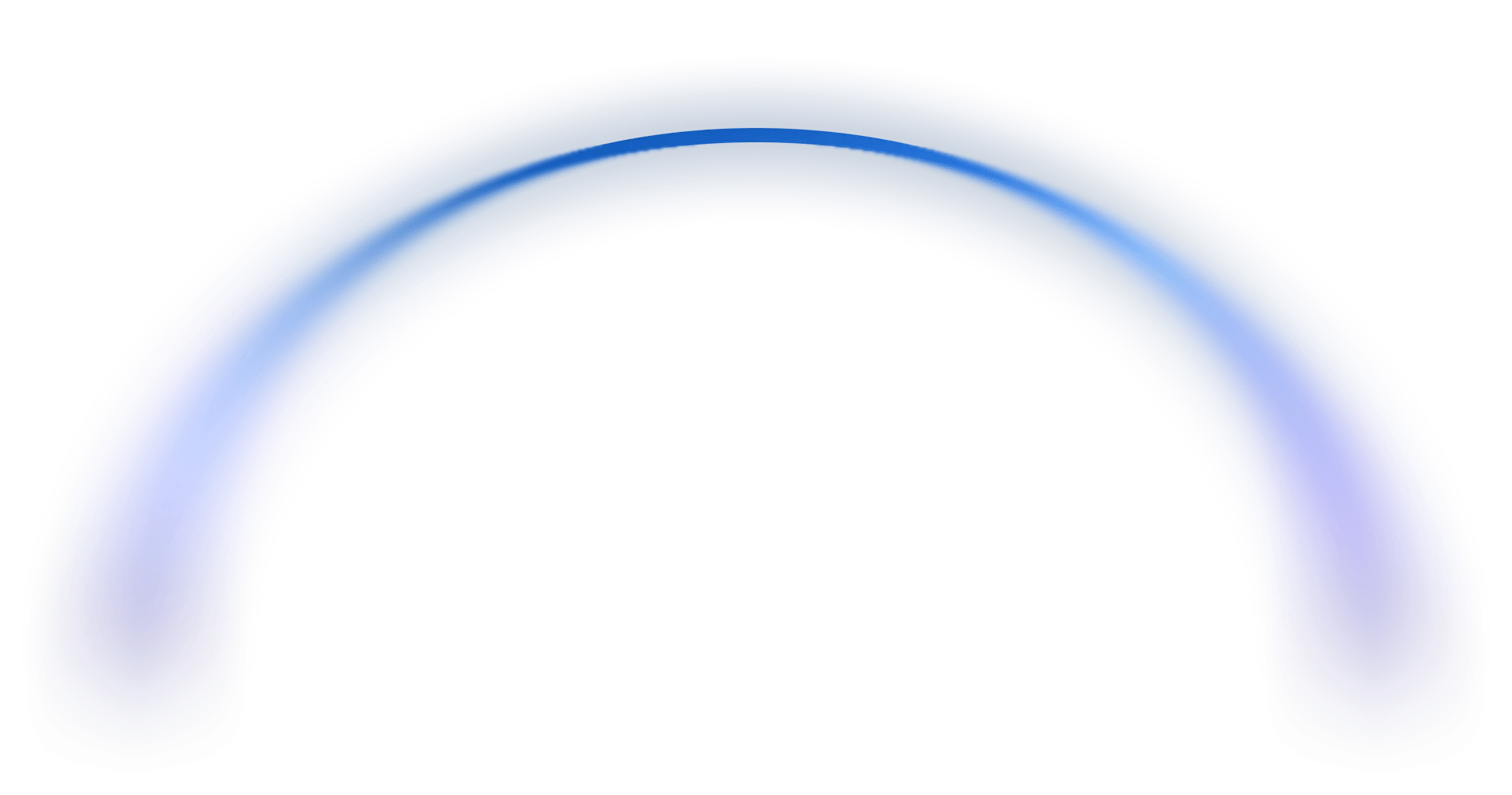 arco em degrade azul